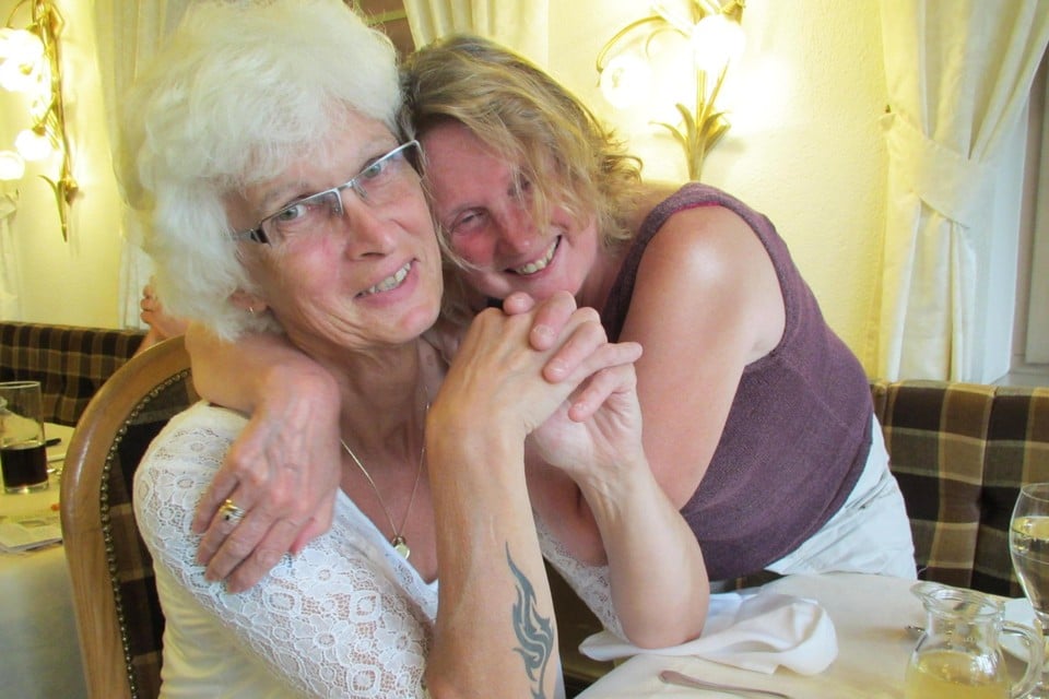 Gea (l) en Anna Maria delen al 46 jaar lief en leed met elkaar en waren met elkaar vergroeid.