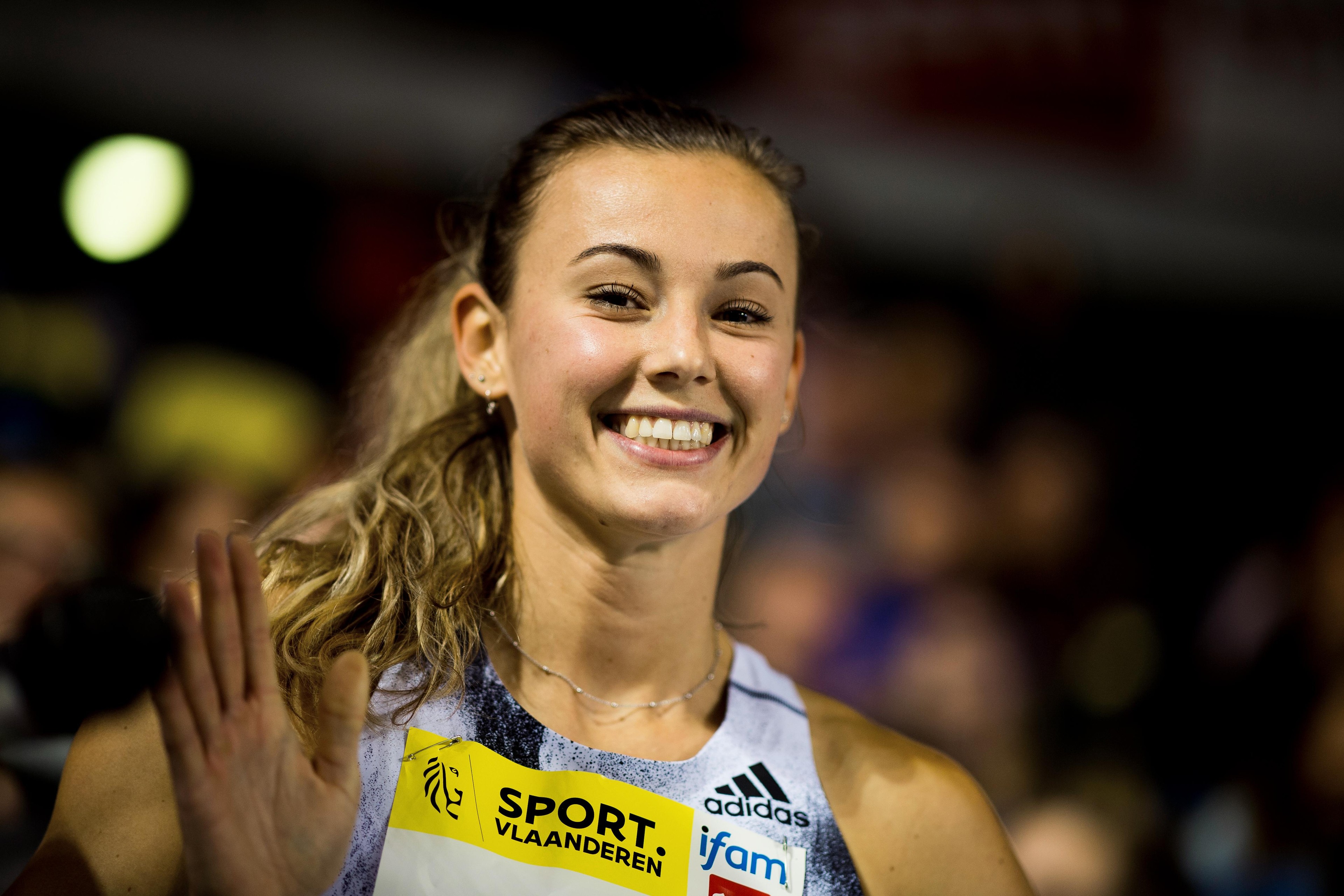 Nadine Visser vierde in Liévin.