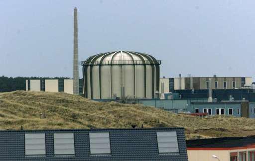 De verouderde reactor in Petten.