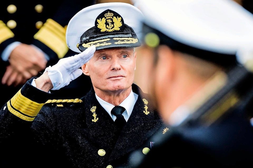 Vice-admiraal Rob Kramer: ,,Ik heb het afgelopen jaar moeten leren geduld te betrachten.”