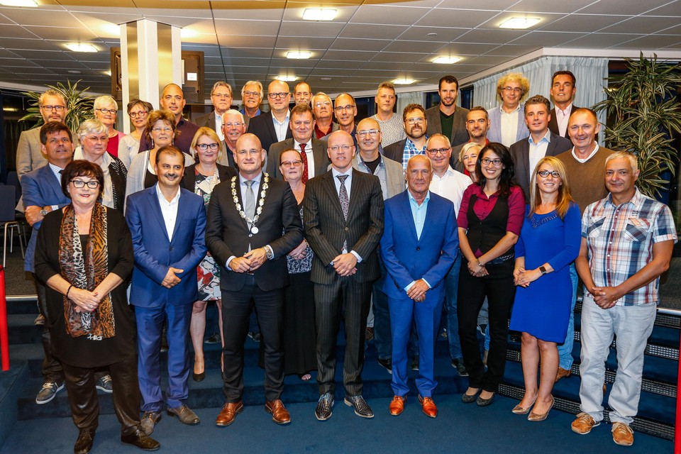 De gemeenteraad van Hoorn in 2016.