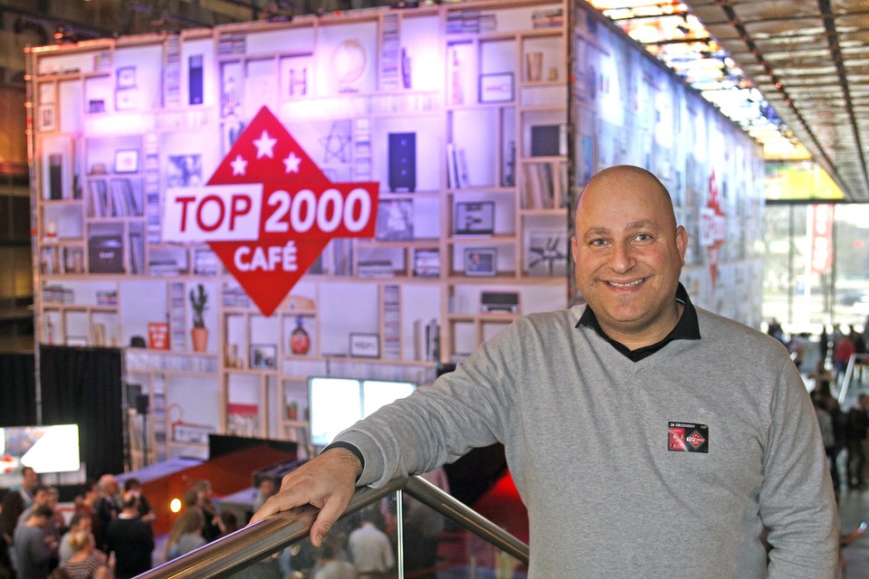 Theo Burggraaff uit het Friese Opeinde belandde bij toeval in het Top-2000 Café