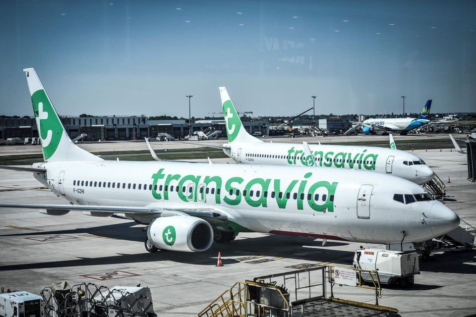 Transavia houdt door personeelstekort vliegtuigen aan de grond.