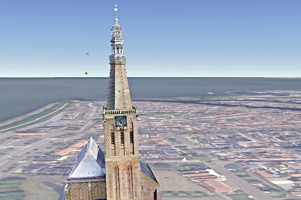 3d-scan van de toren.