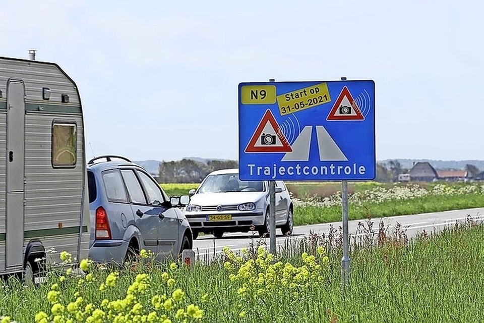 De startdatum van de trajectcontrole N9 tussen St. Maartensbrug en Burgervlotbrug werd vorige week aangekondigd.