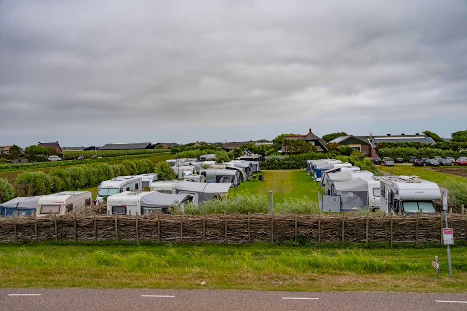 Camping ’Hoeve Ons Lust’ aan de Zanddijk in Julianadorp.
