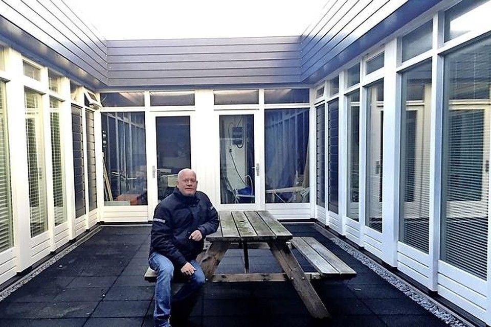 Marco van den Ham hoopt dat de patiowoningen kunnen blijven bestaan.