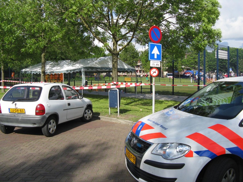 Een foto van het Cruijff Court in Den Helder uit 2010, destijds was er sprake van een schietincident.