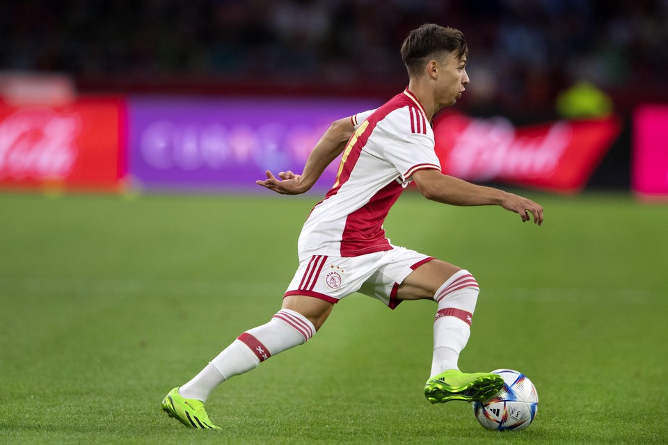 Archief: Francisco Conceicao tijdens de vriendschappelijke wedstrijd tussen Ajax en FK Shakhtar Donetsk.