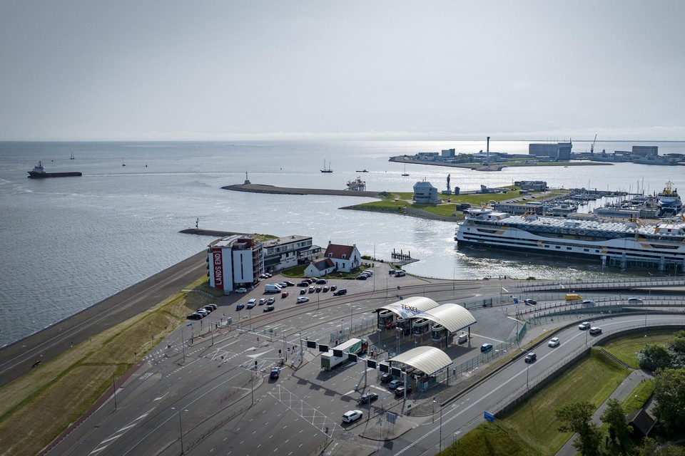 De veerhaven van Teso in Den Helder.