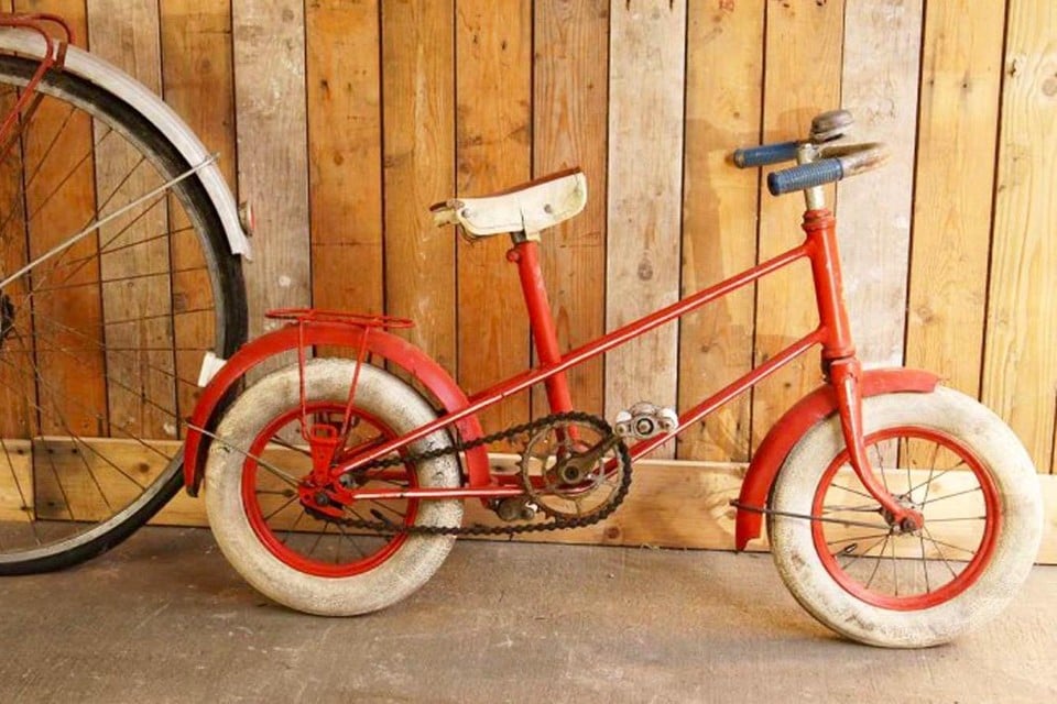 Het rode fietsje.
