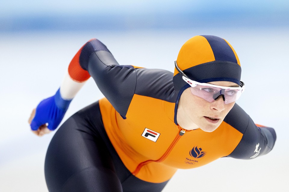 Irene Schouten, de te kloppen vrouw bij de Winterspelen.