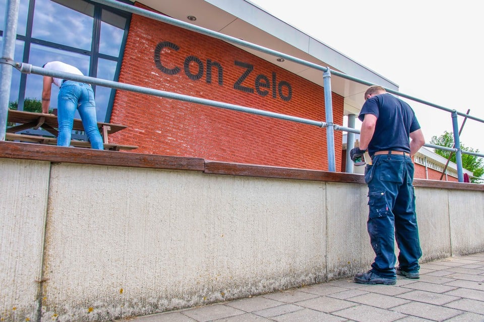 De werkgestraften aan de slag bij Con Zelo